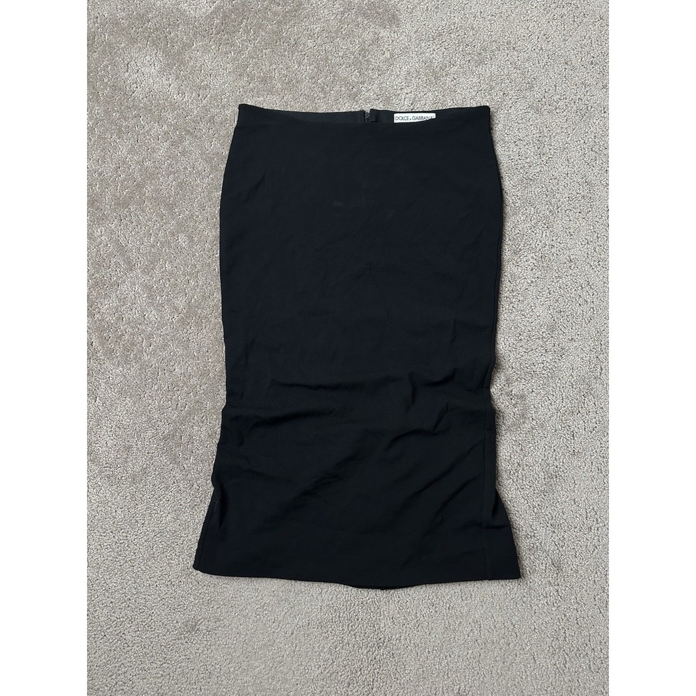 Womens DOLCE & GABBANA‎ Ponte maxi skirt, Made In Italy Streetwear, Size 42